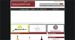 Desktop Screenshot of descorchalo.com