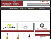 Tablet Screenshot of descorchalo.com